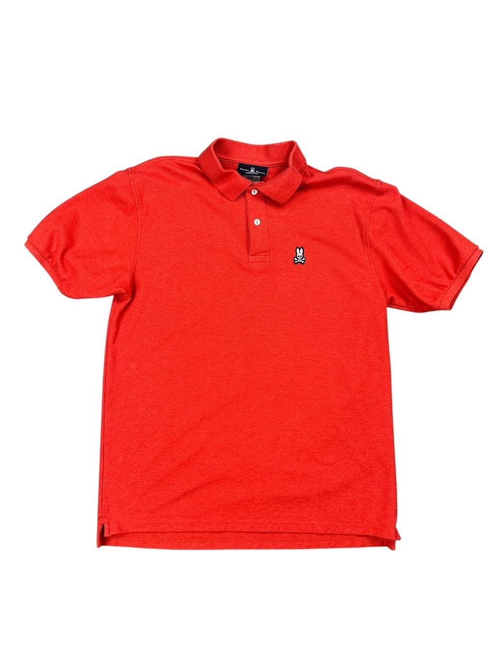 Psycho Bunny Classic Pique Polo Red — Size 7 (US XL)